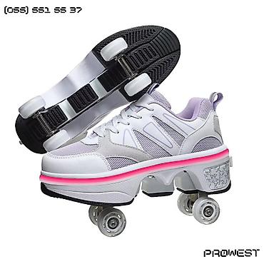 Roliklər: Yepyeni rolik krasovka modellərimiz artıq satışda! 🛼👟 İndi həm idman — 4