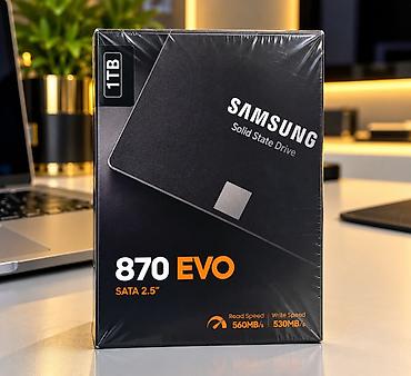dvd ssd: Daxili SSD disk Samsung, 1 TB, 2.5", Yeni — 1