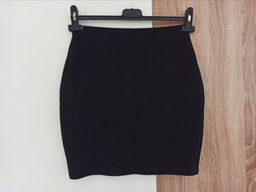 suknja crna do: M (EU 38), Mini, bоја - Crna