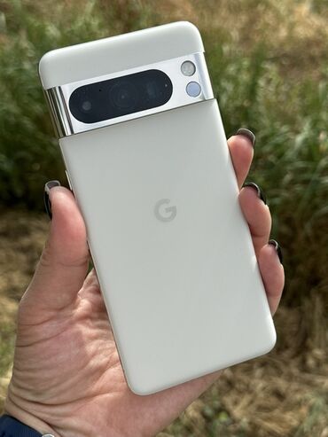 iphone 15 pro max цена бишкек: Google Pixel 8 Pro, Колдонулган, 128 ГБ, түсү - Ак