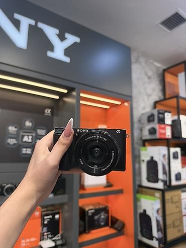 Техника и электроника: Sony Alpha a6300 aynasız fotoaparat + 16–50mm OSS obyektiv - APS‑C — 1