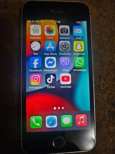 Apple iPhone: Apple iPhone SE (1. generacija) – 32 GB BH 88% Space Gray telefon je — 1