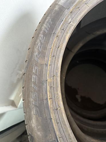 Шины: Шины 315 / 35 / R 22, Лето, Б/у, Комплект, Внедорожные (АТ/МТ), Германия, Pirelli — 5