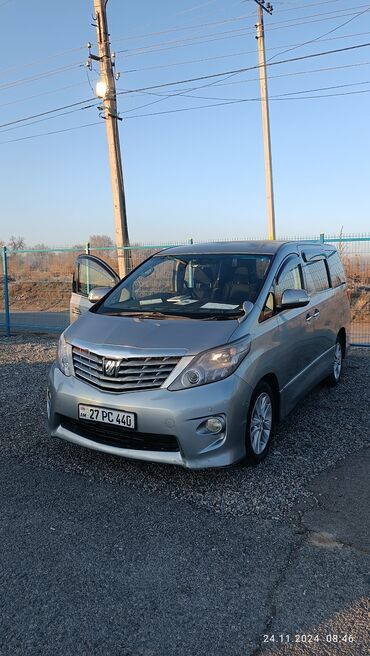 е38: Toyota Alphard: 2009 г., 3.5 л, Автомат, Газ, Минивэн