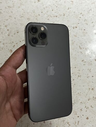 iphone x problemleri: IPhone 12 Pro, 128 GB, Graphite, Face ID