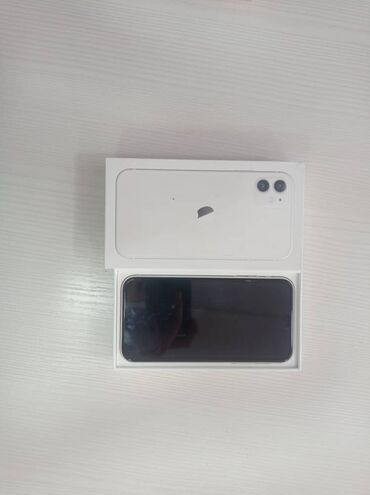 �������������� ���������� ���������� 10 �� �������������� в Кыргызстан | Apple IPhone: IPhone 11 | 64 ГБ | Белый Б/у | Беспроводная зарядка, Face ID, С документами