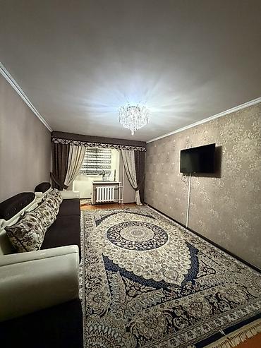 фрунзе карпинка: 3 комнаты, 63 м², Ак-Орго ж/м Индивидуалка, 4 этаж, Косметический ремонт — 1