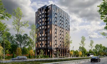 час день ночь: 2 комнаты, 73 м², Элитка, 8 этаж, ПСО (под самоотделку)