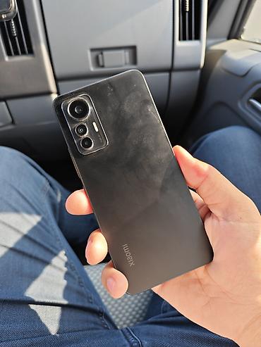 12 lite: Xiaomi 12 Lite, 128 GB, rəng - Qara, 
 Barmaq izi — 3