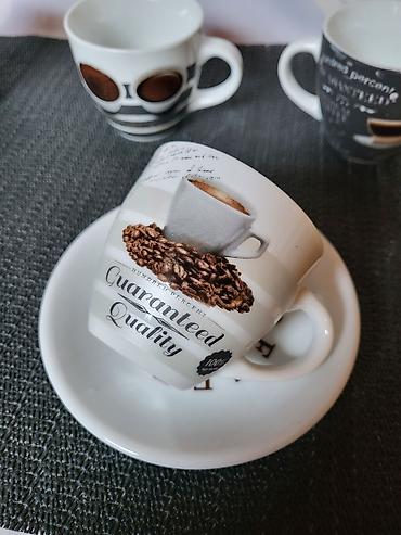 Kuhinjski setovi: Solje nove,vintaz za kafu. Pakovanje solja za kafu,porcelanske sa — 10