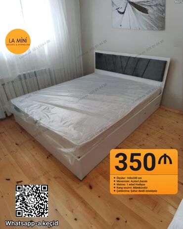 кровать баку: Məhsul: Açılan bazalı yataq dəsti - Ölçülər: 160x200 sm - Mexanizm