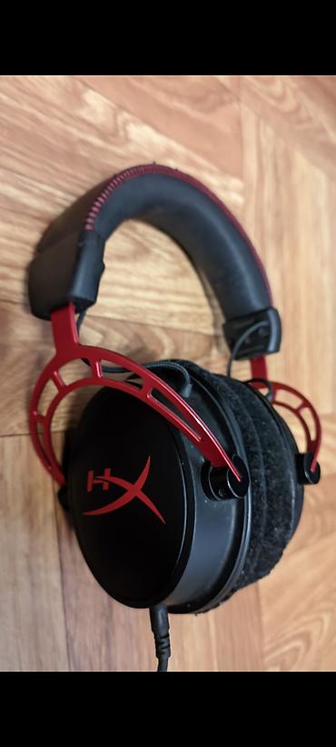 hayper x: Проводные гарнитуры, HyperX, Б/у, цвет - Черный — 1