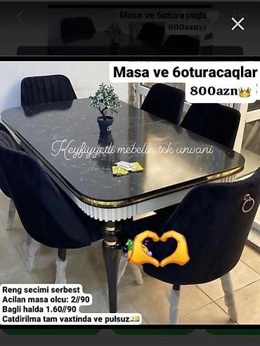 Masalar və oturacaqlar: Masa ve oturacaq yeni rəng seçimi var — 1