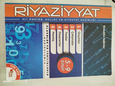 cahid imanov tarix test toplusu pdf 2023: Riyaziyyat kitabı satılır.Təmiz və səliqəli vəziyyətdədir.Çox