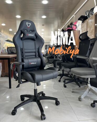 Ofis və oyun kresloları: Yeni, Təkərli, Qolları tənzimlənir, Dəri -da lalafo.az — 26 Ofis və oyun kresloları: Yeni, Təkərli, Qolları tənzimlənir, Dəri — 26