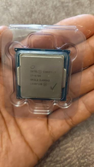 prosessor satilir: İntel core İ7 6700 / LGA 1151 Intel core i7 6700 / LGA 1151 — 1