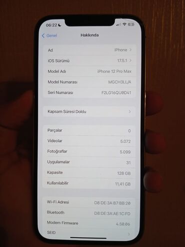 iphone 12 pro qiymeti world telecom: IPhone 12 Pro Max, 128 GB, Qızılı, Face ID