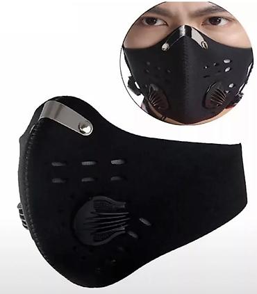 Маски медицинские: Спортивная моющаяся многоразовая маска для лица Рт 2,5 со сменным — 18