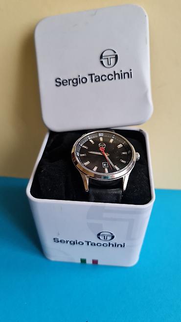 narukvice za g shock: Sergio Tacchini muški ručni sat - Kućište: okruglo, sjajni metalni — 9