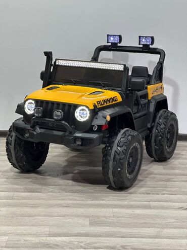 Uşaq üçün elektrik maşınları: 🚙 Uşaq üçün Şarjlı “Campero Running” ✨ 🔑 Açarla işə salınma 💡 İnteqrə — 10