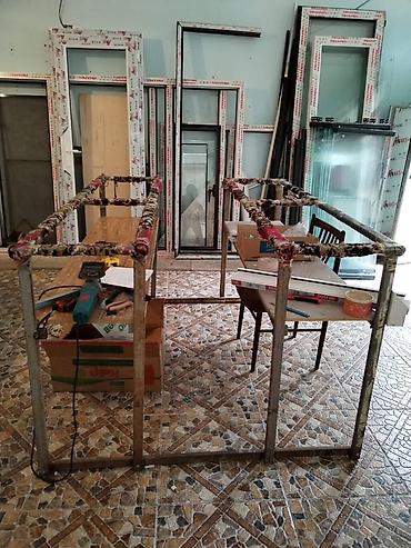 Alətlər: Təcili satılır,Real alıcıya endirim olunacaq. PVC pəncərə və qapı — 4