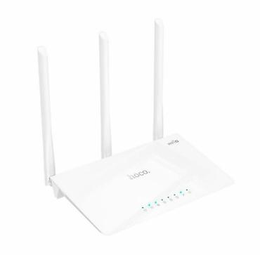 Модемы и сетевое оборудование: Маршрутизатор Wi-Fi HOCO HI30 - это устройство, которое обеспечивает — 7