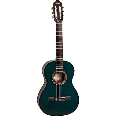 Классические гитары: №: 8563 Məhsulun adı: Klassik gitara Valencia VC203TBU Transparent — 2