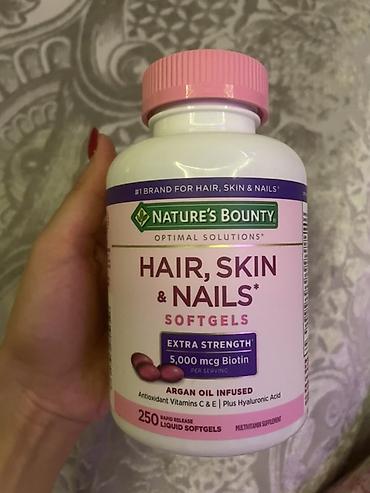 alpha industries: Nature’s Bounty Optimal Solutions Hair, Skin & Nails Softgels – — 1