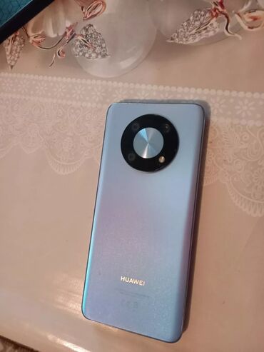 islənmis telefonlar: Huawei Nova Y90, 128 GB, rəng - Mavi, Sensor, Barmaq izi