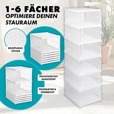 Kutije za odlaganje: Preklopivi organizator za obuću – modularne kutije - Kompaktne — 8