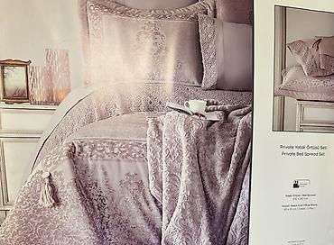 kendir ipi: KARACA HOME – Private Bed Spread Set (Valeria Prime Gül Kurusu) — 4