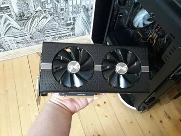 Videokartlar: Videokart Sapphire Radeon RX 590, 8 GB, İşlənmiş