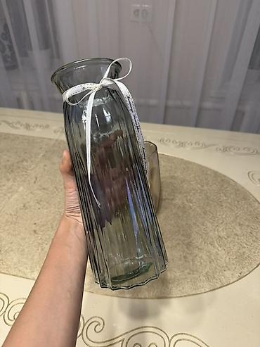 Вазы: Декоративные вазы — керамика и стекло, разнообразные формы и фактуры — 9