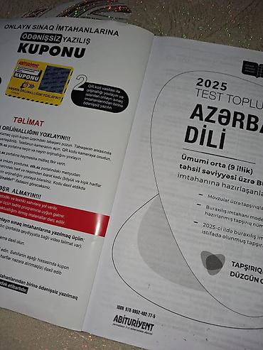 guven informatika test pdf: Məhsul: “Azərbaycan dili – 2025 Test Toplusu” (DİM) Xüsusiyyətlər: - — 2