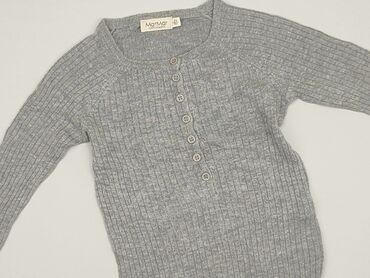 szara długa sukienka letnia: Sweater, 2-3 years, 92-98 cm, condition - Good