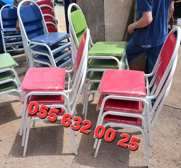 Restoran mebeli: Stullar Oturacaqlar Masalar Stollar Kafe və cayxana üçün Stol stul — 4