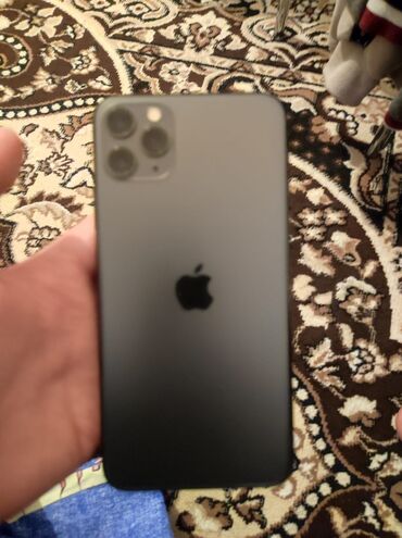 iphone 11 pro satışı: IPhone 11 Pro Max, 64 GB, Qara, Face ID