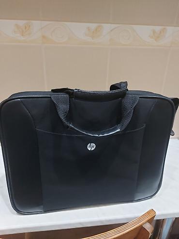 komputer notebook: HP noutbuk çantası, istifadə olunmayıb - Rəng: qara - Material: suya — 4