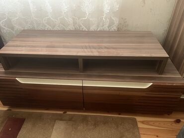 межкомнатные перегородки в баку: Прямой ТВ стенд, С полками at lalafo.az межкомнатные перегородки в баку: Прямой ТВ стенд, С полками