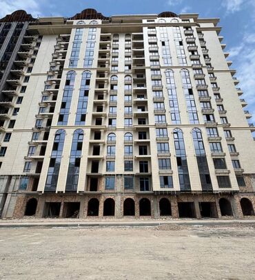 квартира в районе кызыл аскер: 3 комнаты, 116 м², Элитка, 9 этаж, ПСО (под самоотделку)