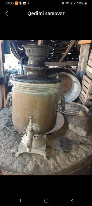 Separatorlar: İşlənmiş Od Samovar, 7 l