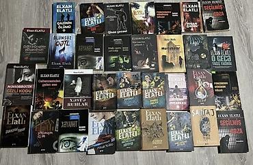 imzalı top: Elxan Elatlının detektiv və triller janrında kitablarıdır. Hər biri — 1