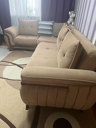 metbex kunc divan: 330₼ KÜNC divan – TƏCİLİ SATILIR - Model: L formalı künc divan - — 1