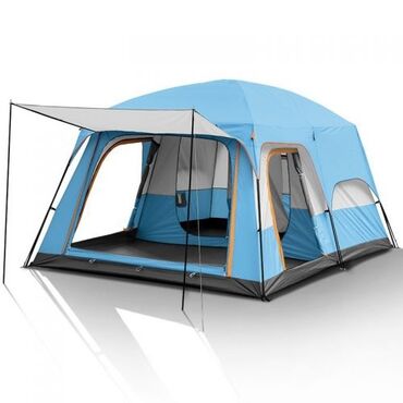 Другие товары для детей: Палатка большая двухкомнатная с тентом для кемпинга и туризма BiCamp