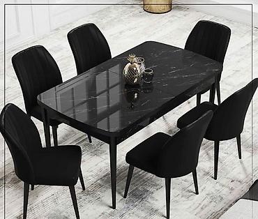 Masa və oturacaq dəstləri: Mətbəx üçün, Yeni, Açılan, Dördbucaq masa, 4 stul -da lalafo.az — 10 Masa və oturacaq dəstləri: Mətbəx üçün, Yeni, Açılan, Dördbucaq masa, 4 stul — 10