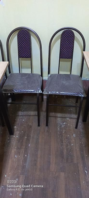 Masa və oturacaq dəstləri: Yeni, Açılmayan, Dördbucaq masa — 12