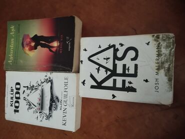 Bədii ədəbiyyat: Üç ədəbiyyat kitabından ibarət dəst. Dəstə Josh Malermanın "Keys"
