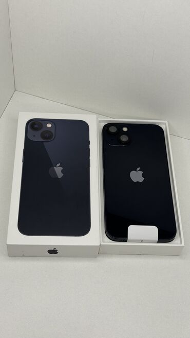 Apple iPhone: IPhone 13, Б/у, 128 ГБ, Midnight, Коробка, 90 %