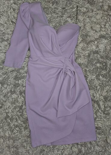 haljine pliš: S (EU 36), color - Lilac, Evening