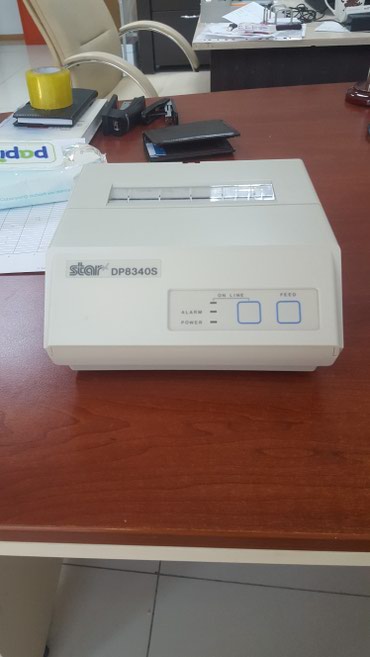 barkod oxuyan: Mobil matriks printer Star DP-8340 yenidir + 1 illik qarantiya!
